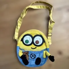 ミニオン ぬいぐるみバッグ 透明ポケット付き