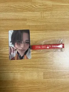 INI 松田迅 カプセルトイ ラバーバンド トレカ