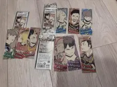 ハイキュー オリジナルステッカーコレクション 第2弾 9枚 研磨 星海 若利