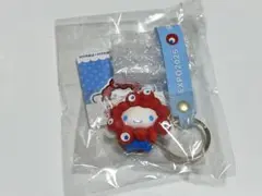 サンリオ　ミャクミャク 大阪関西万博 立体マスコット シナモロールキーホルダー