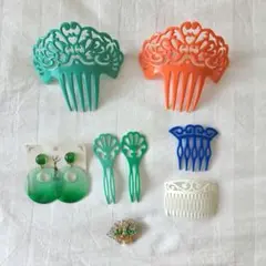 フラメンコ、ペイネタ、ピアス、シージョ用ブローチ