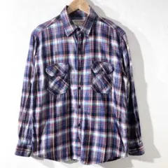 Levi's RedTab チェック　ネルシャツ　長袖　メンズ　M 古着