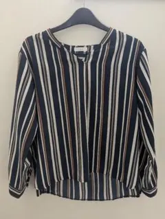 a.v.v ストライプ柄 ブラウス