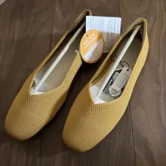 SHOO・LA・RUEパンプス【新品未使用品】マスタードMサイズ