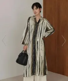 Bou Jeloud ストライプ柄ロングワンピースのサムネイル