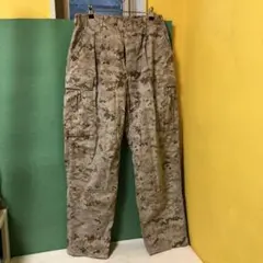 と38● 米軍モザイク迷彩ベージュ カーゴパンツ サバゲー ミリタリー