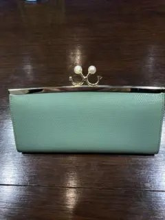 LANVIN en Bleu がま口長財布