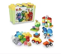 LEGO デュプロ ブロック コンテナ くるま＆トラック付き 知育玩具