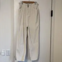 クラシカルエルフ　コーデュロイイージーパンツ　ナチュラル　Mサイズ