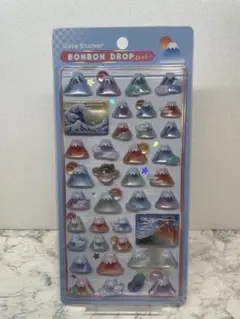 ☆国内正規品☆ 和柄 富士山 ボンボンドロップシール 新品未開封