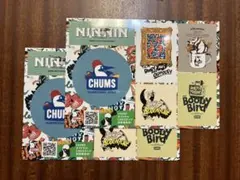 非売品 CHUMS チャムス ステッカーシート 2枚