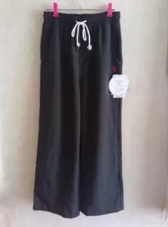 新品　POLO ASSN ブラック ワイドパンツ sizeМ