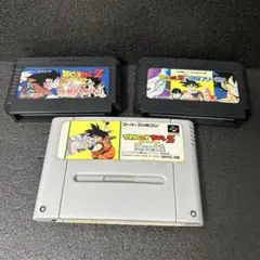 ドラゴンボールZ ファミコンソフト 3本セット