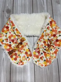 ハンドメイド　キッズ　マフラー　ボア　レトロ　和風