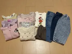 ベビー服 80cm 12点 まとめ売り 女の子 長袖 春秋