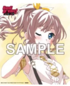 映画 バンドリ イラストカード 山吹沙綾
