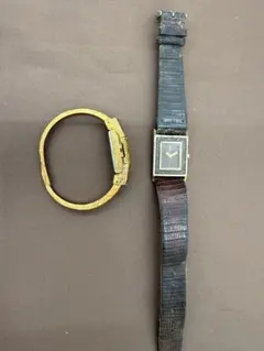 再値下げ!ヴィンテージ Chandler チャンドラーバングルウォッチ稼働品 チャンドラー バングル型時計 手巻き式 | アンティー