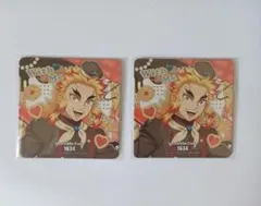 鬼滅の刃 バレンタイン ホワイトデー コースター　煉獄杏寿郎