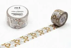 リサ ラーソン　ライオン　mt　マスキングテープ　幅25mm　北欧　新品未開封のサムネイル