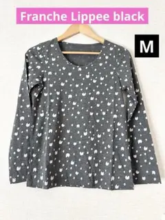 franche lippee black フランシュリッペ★未使用!パフ袖 ジャージープルオーバー フランシュリッペ（カラーブラック）（トップス｜レディース