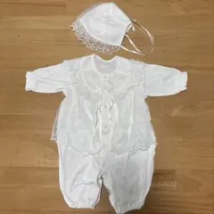 【値下げ】ベビードレス　お祝い着　お宮参り　産着　50-70