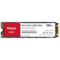 Hanye SSD 256GB 内蔵 SATA M.2 2280 SATA Ib