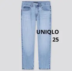 UNIQLO リラックステーパードアンクルジーンズ 　63 BLUE 25のサムネイル