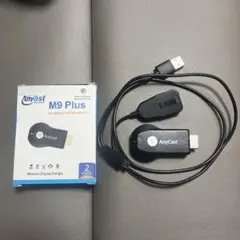 テレビにスマホ画面 AnyCast M9 Plus ワイヤレス　ミラーリング