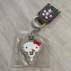 激レアハローキティ♡なめこ栽培ラバーキーホルダー白ウサギなめこ なめこ×ハローキティ ラバーキーホルダー｜なめこぱらだいす