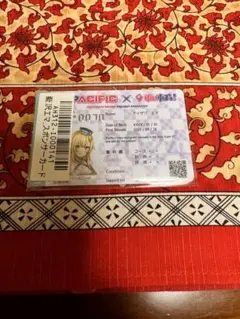 PACIFIC×ぶいすぽっ！ 藍沢エマ 個人スポンサーカード 2期