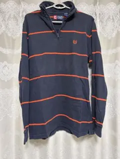 チャップス　ハーフジップボーダーTシャツのサムネイル