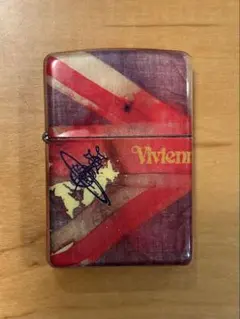 Vivienne Westwood zippoライター ユニオンジャック柄