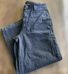 ワイドデニムパンツ ワイドパンツ