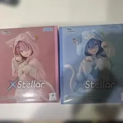 リゼロ　XStellar ラム レム フィギュア 2種セット　もふもふパックのサムネイル
