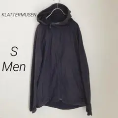 KLATTERMUSEN ネイビー フード付き マウンテンパーカー S Men