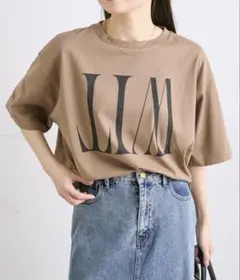 PUAL CE CINリバースロゴTシャツ ベージュのサムネイル