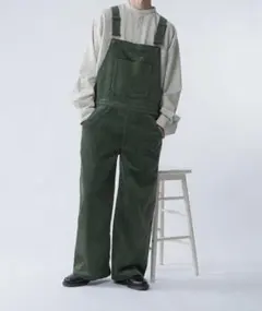 kutir コーデュロイオーバーオール Lサイズ