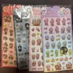 モンチッチ ぷくぷくシール４種類セット