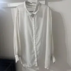 GRL シースルービッグシャツ　k8420u