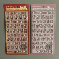 【値下げしました】ハローキティ ボンボンドロップ シール mini ピンク 赤