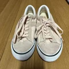 VISION スニーカー ピンク系