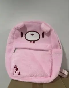 いたずらくまのグルーミー ピンクふわふわリュック♡ グランジ 平成ギャル Y2K