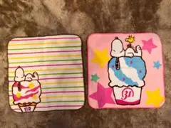 ハンドタオル  スヌーピー　2枚セット