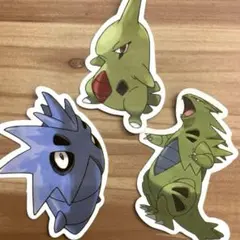 ポケモンシール　ヨーギラス　サナギラス　バンギラス