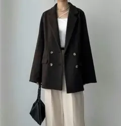 新品未使用 カラウティア テーラード コート ジャケット アウター ジュノア