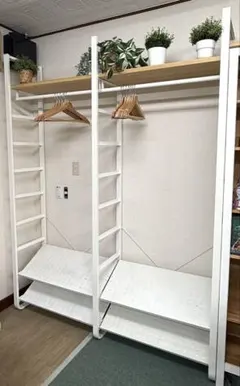 イーヴァル ハンガーレール 二個セット 廃盤 IKEA 21日〜29日発送不可
