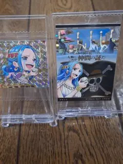テ*ナ様 ワンピースウエハースカード　SECビビ、ハンコックなどまとめ売り　未開 テ*ナ様 ワンピースウエハースカード SECビビ、ハンコックなどまとめ