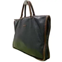 TOMORROWLAND別注ダニエル&ボブブリーフケース中古ルイジーナ　ブラウン TOMORROWLAND別注ダニエル&ボブブリーフケース中古ルイジーナ