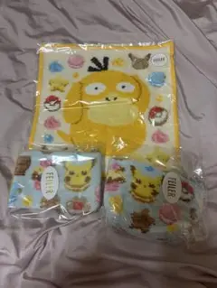 ポケモン フェイラータオルセット ピカチュウ ポッチャマ コダック ポケモン フェイラータオルセット ピカチュウ ポッチャマ コダック