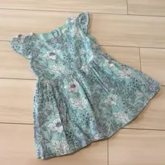 ベビーギャップ　花柄　ワンピースのサムネイル